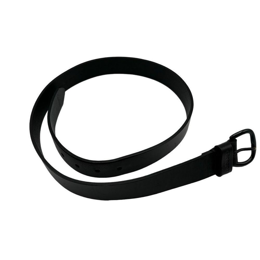 Carhartt 100% Genuine Leather Belt Black Size Medium